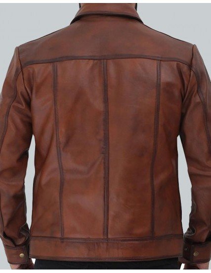 Bradford Casual Leather Jacket Mens Bradford Casual Leather Jacket Mens