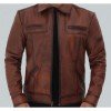 Bradford Casual Leather Jacket Mens Bradford Casual Leather Jacket Mens