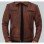 Bradford Casual Leather Jacket Mens