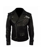 Brando Wild One Motorcycle Black Leather Jacket