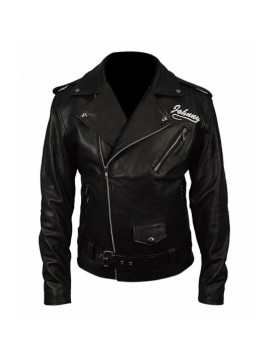 Brando Wild One Motorcycle Black Leather Jacket