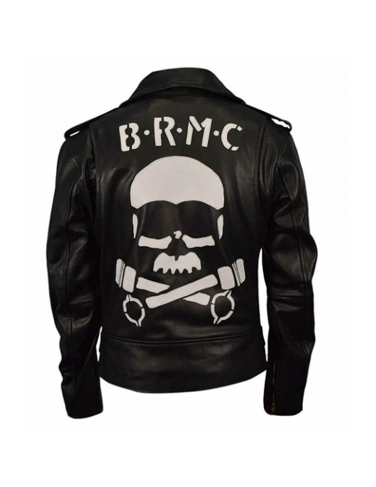 Brando Wild One Motorcycle Black Leather Jacket