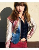 Britt Robertson Girlboss Leather Jacket