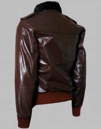 Brown MacReady Bomber Leather Jacket Brown MacReady Bomber Leather Jacket