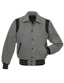 Byron Collar Baseball Varsity Jacket