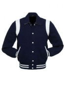 Byron Collar Baseball Varsity Jacket