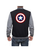 Captain America Letterman Varsity Jacket