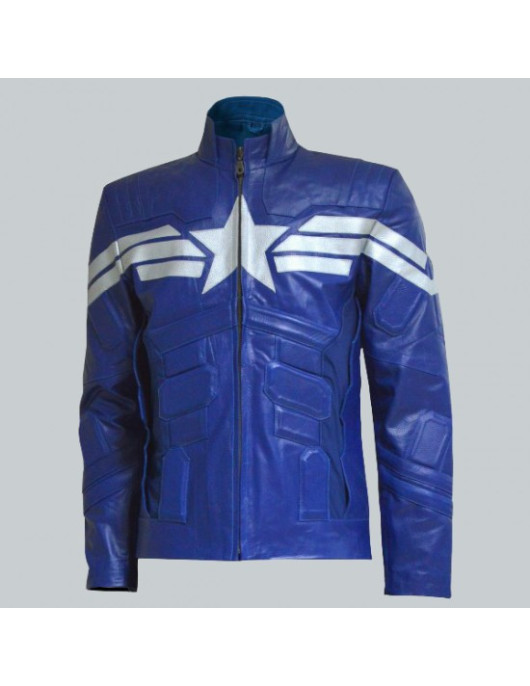 Captain America The Winter Soldier Leather Jacket