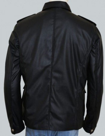 Mens Cold Legends Black Leather Jacket Mens Cold Legends Black Leather Jacket
