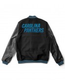 Carolina Panthers Black Letterman Jacket