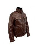 Chad Gangsters Kingdom Spade IV Leather Jacket