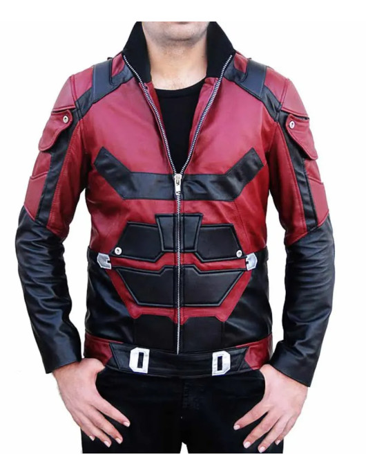 Charlie Cox Daredevil Costume Leather Jacket