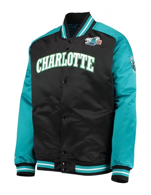 Charlotte Hornets Teal Jacket