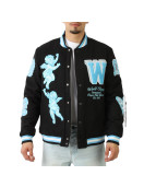 Cherub Rock Rebel Minds Varsity Jacket