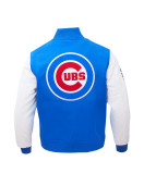 Chicago Cubs Home Town Blue Wool Varsity Jacket