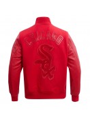 Chicago White Sox Classic Triple Red Wool Varsity Jacket