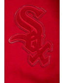 Chicago White Sox Classic Triple Red Wool Varsity Jacket