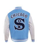 Chicago White Sox Retro Classic Blue Wool Varsity Jacket