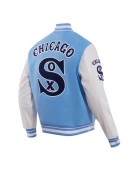 Chicago White Sox Retro Classic Blue Wool Varsity Jacket