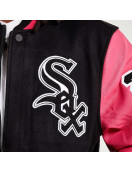 Chicago White Sox Varsity Pink and Black Jacket