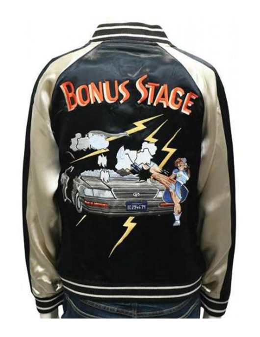 Chun Li Bonus Stage Street Fighter II Jacket