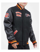 Cincinnati Bengals Retro Classic Rib Varsity Jacket