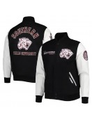 Classic Texas Southern Tigers Black and White Varsity Jacket