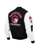 Classic Winston-Salem State Black and White Varsity Jacket