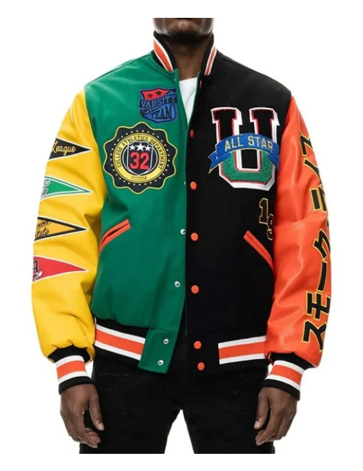 College Athletic Department Varsity Jacket