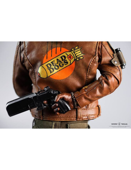 Colt Vahn Deathloop Brown Leather Jacket