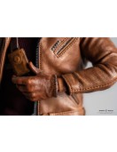 Colt Vahn Deathloop Brown Leather Jacket