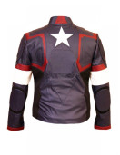 Chris Evans Captain America Avengers Leather Jacket