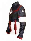 Chris Evans Captain America Avengers Leather Jacket