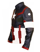 Chris Evans Captain America Avengers Leather Jacket