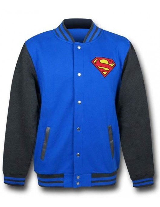 DC Comics Superman Bomber Varsity Jacket