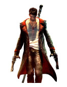 DMC Dante Leather Hooded Coat