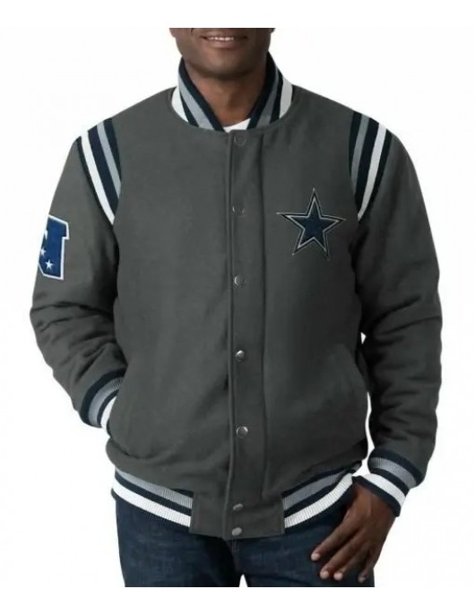 Dallas Cowboys Bomber Varsity Jacket
