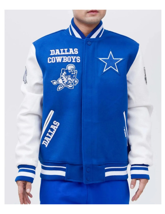 Dallas Cowboys Mash Up Varsity Jacket