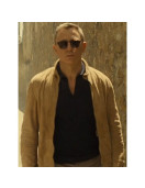 Daniel Craig Brown Suede Jacket