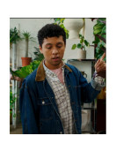 Dating and New York 2021 Jaboukie Young-White Milo Blue Denim Jacket