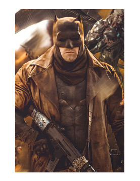 Dawn of Justice Batman Leather Coat
