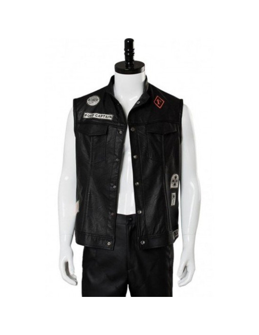 Deacon St. John Days Gone Leather Vest