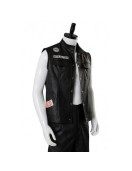 Deacon St. John Days Gone Leather Vest