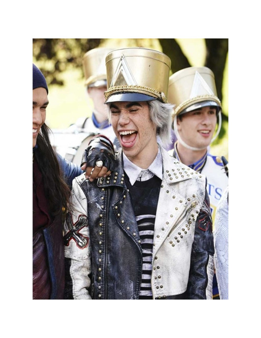 Descendants 3 Carlos Studded Leather Jacket