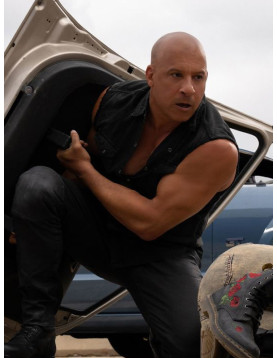 Dominic Toretto Fast X 2023 Vin Diesel Black Vest