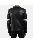 Dragonhide Black Leather Jacket