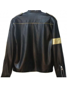Elizabeth Taylor Michael Jackson Tribute Leather Jacket