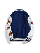 Embroidered Varsity Jacket