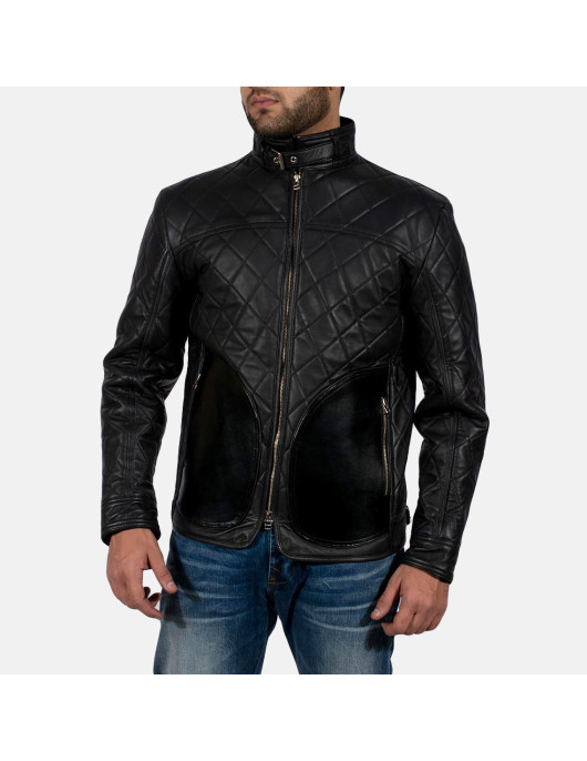 Equilibrium Black Leather Jacket