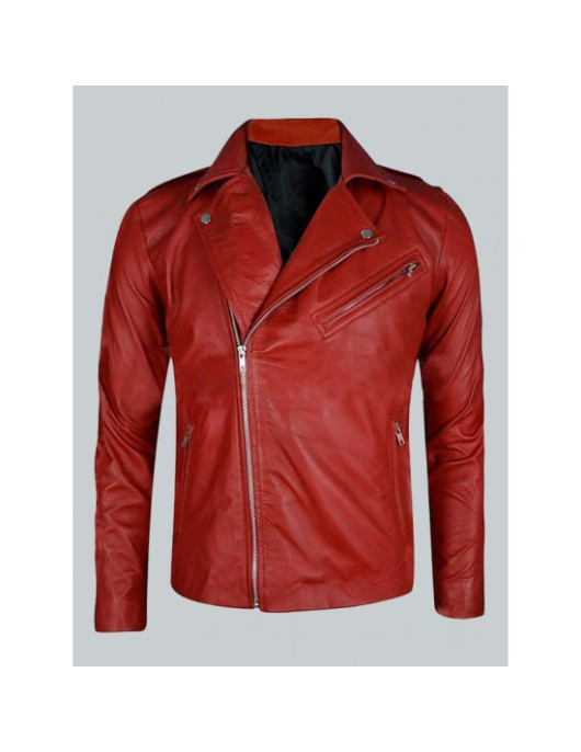 Aaron Paul Breaking Bad Leather Jacket